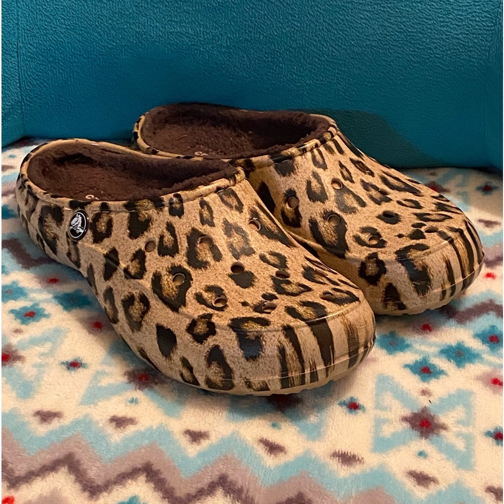 CROCS Leopard Lined Freesail